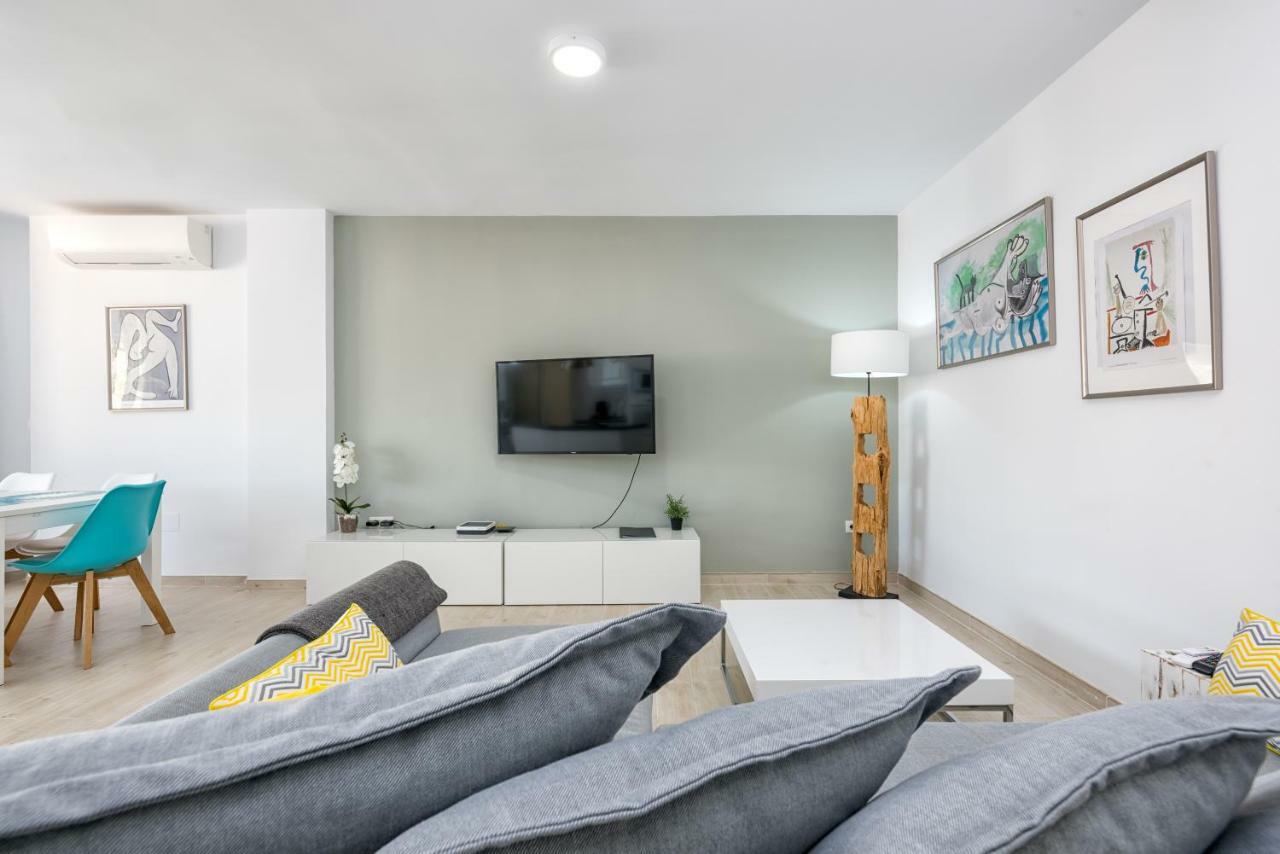 Appartamento Seafront La Malagueta II Málaga Esterno foto